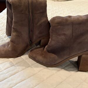 DV by Dolce Vita  dark brown suede tall boots.  Worn once.